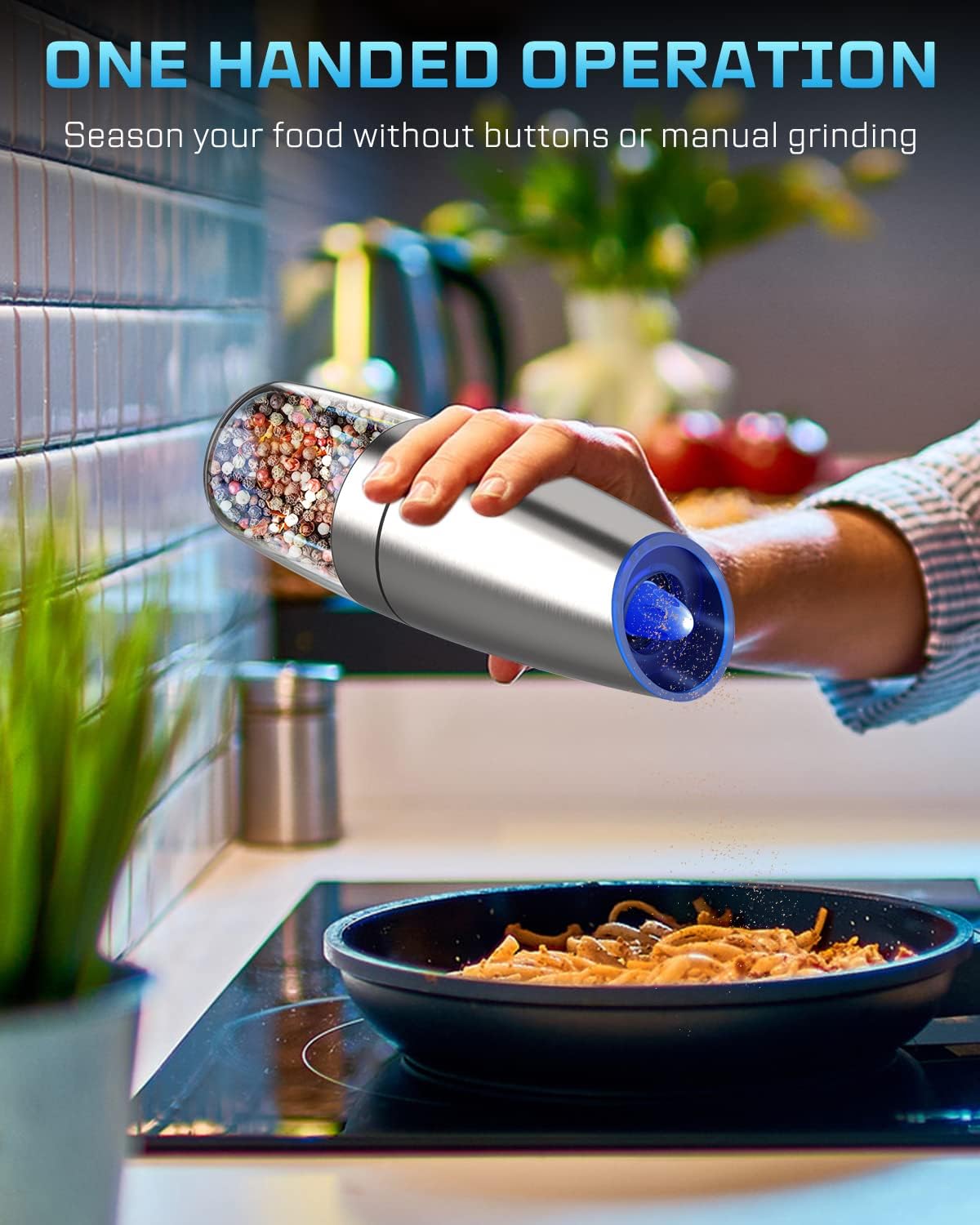 Electric pepper & salt  grinder