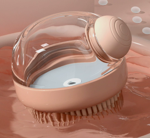 Pet bath brush