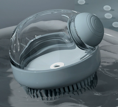 Pet bath brush