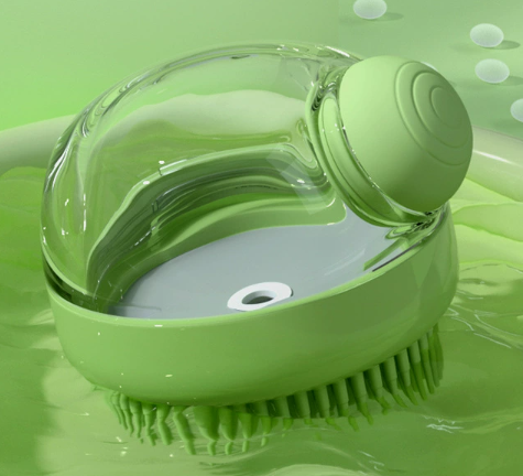 Pet bath brush