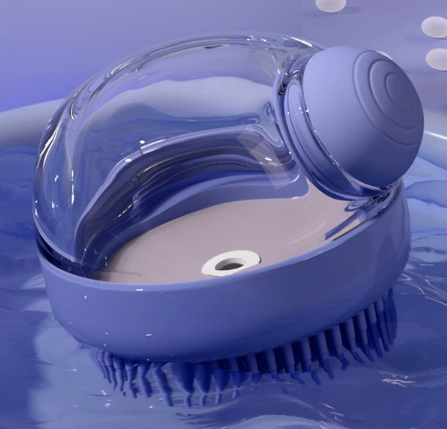 Pet bath brush
