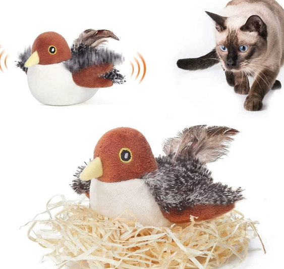 Interactive Bird Cat Toy