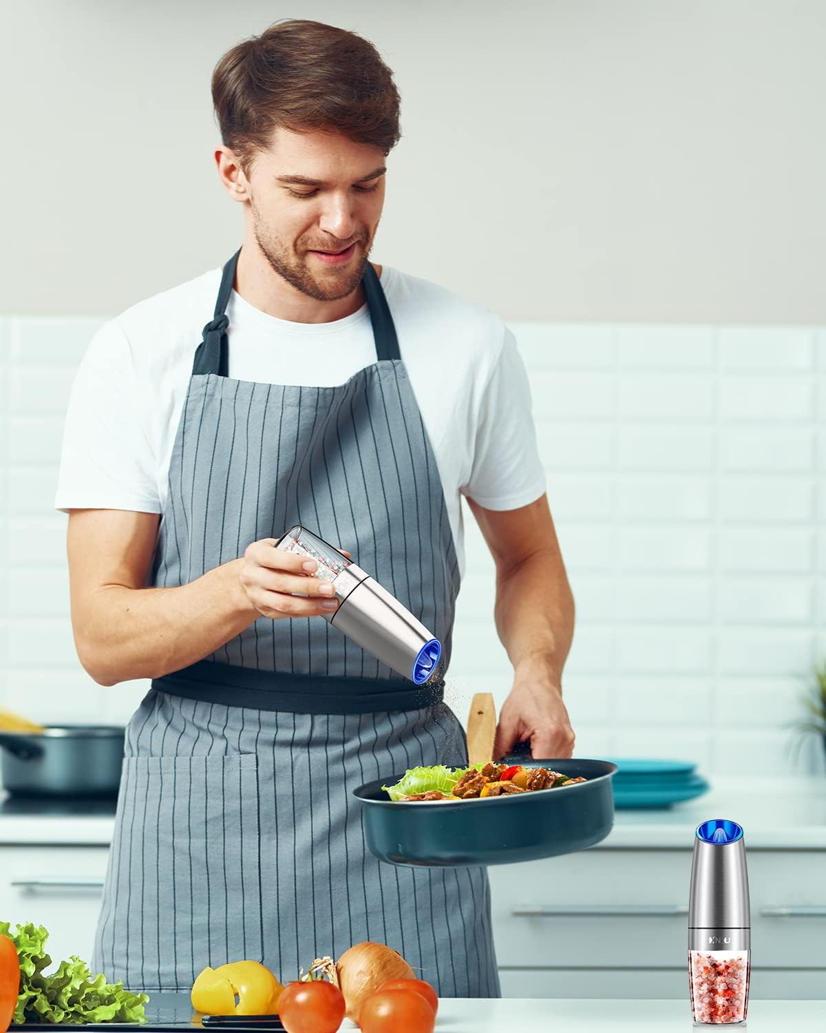 Electric pepper & salt  grinder