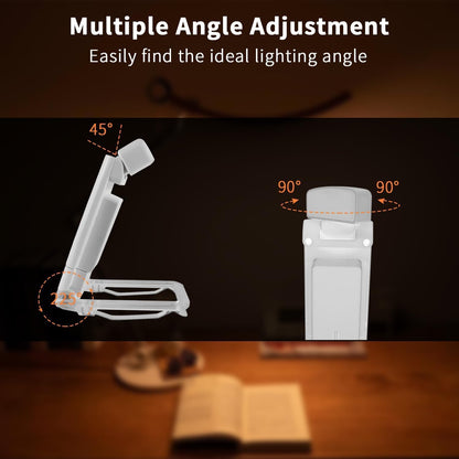 Amber Eye-Care Rechargeable Book Light