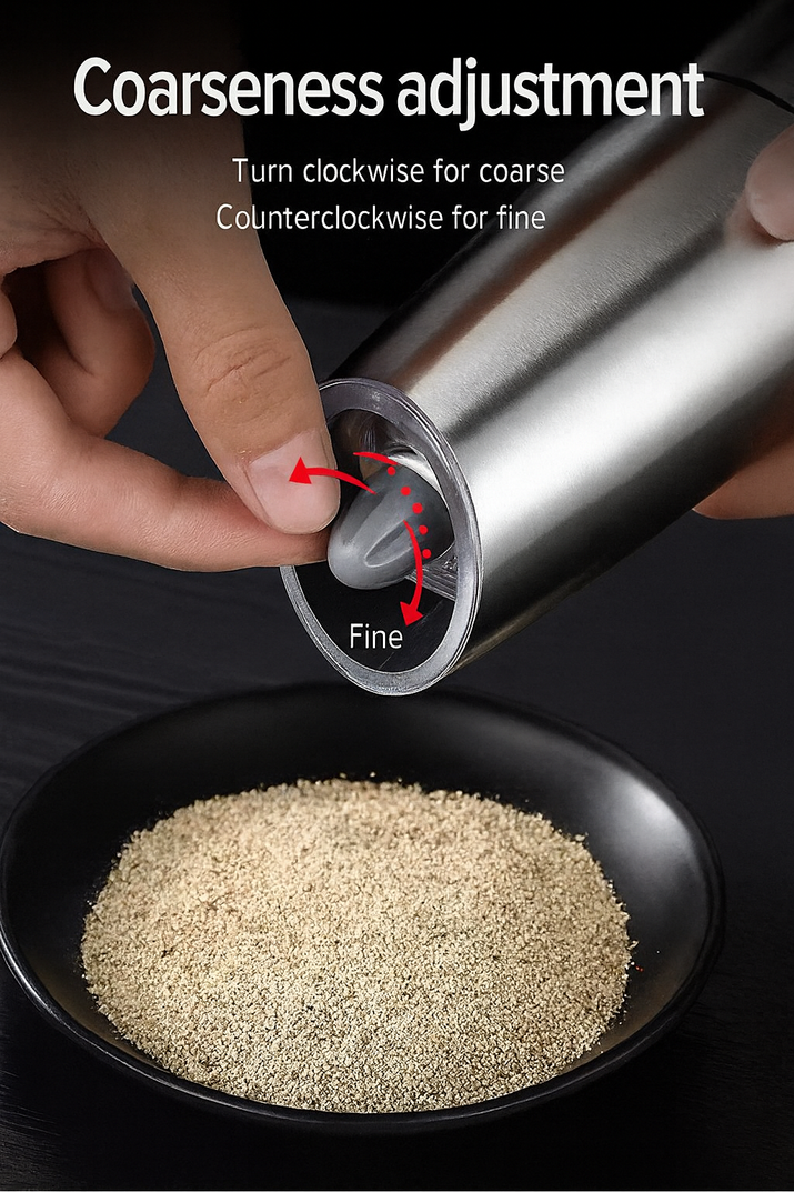 Electric pepper & salt  grinder