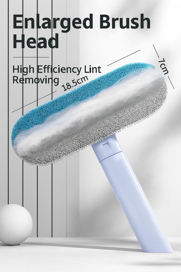 Multi-functional hair removal brush