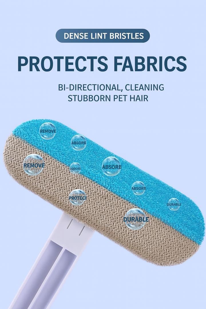 Multi-functional hair removal brush