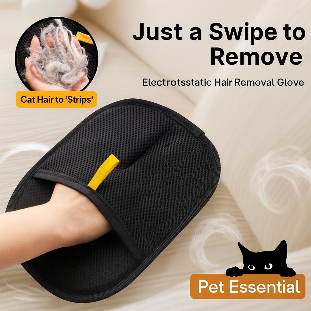 Pet Grooming & Hair Removal Glove