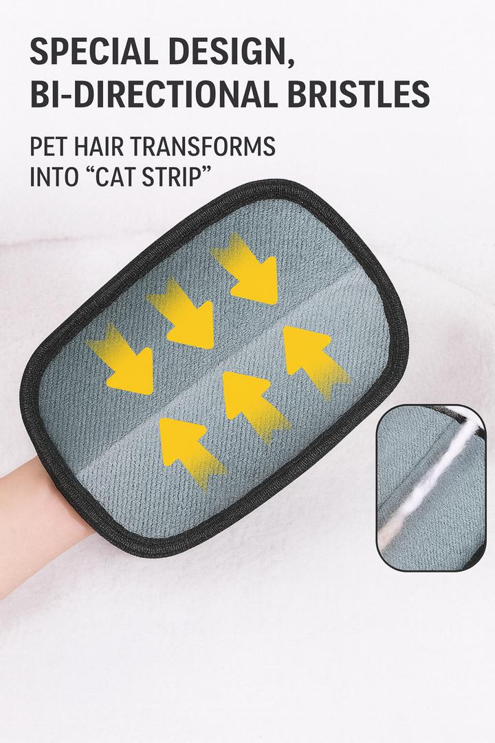 Pet Grooming & Hair Removal Glove