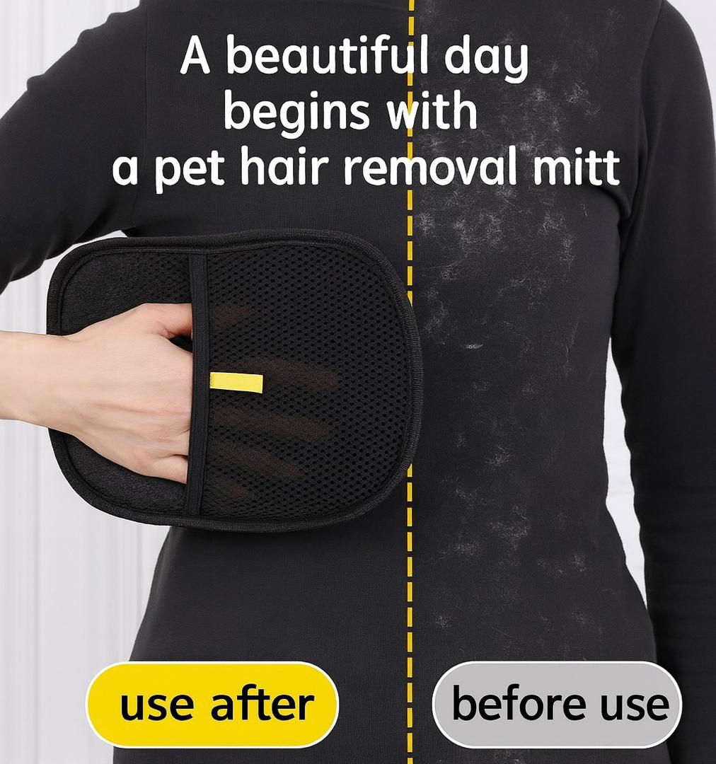 Pet Grooming & Hair Removal Glove