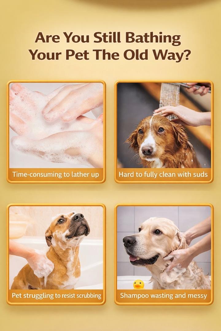 Mushroom Pet Bath Foamer