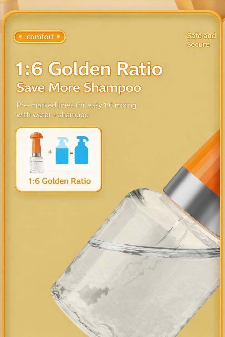 Mushroom Pet Bath Foamer