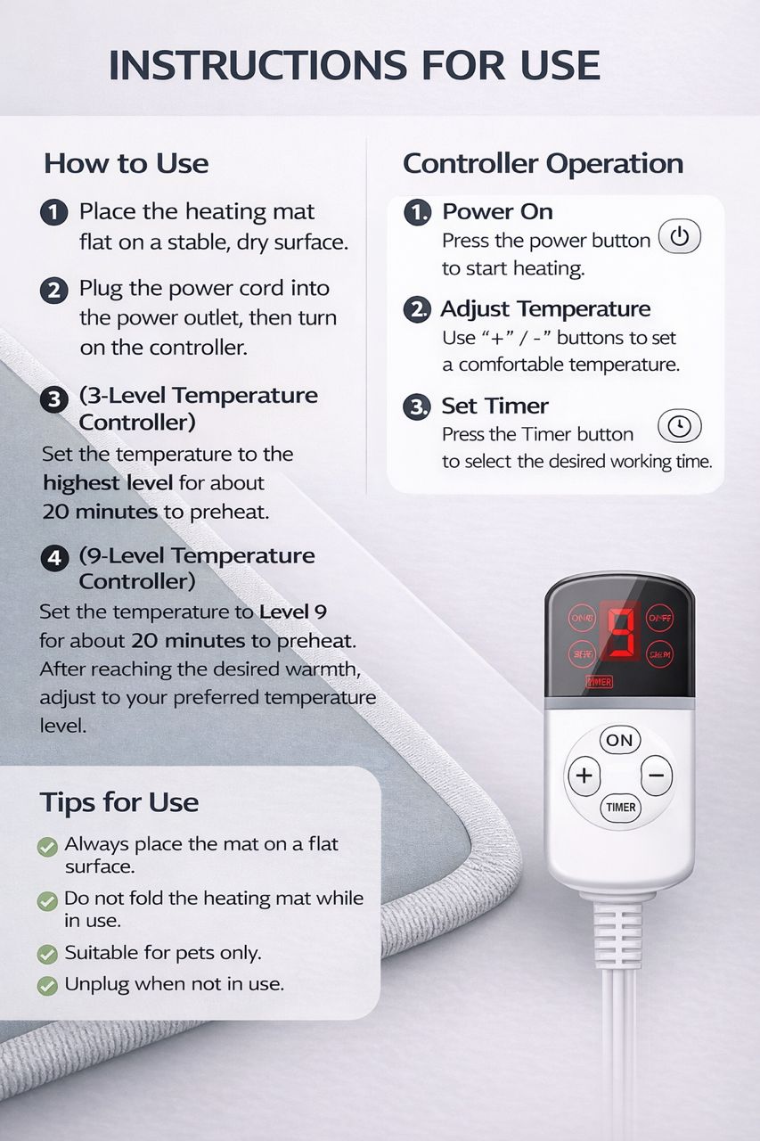 Pet electric blanket