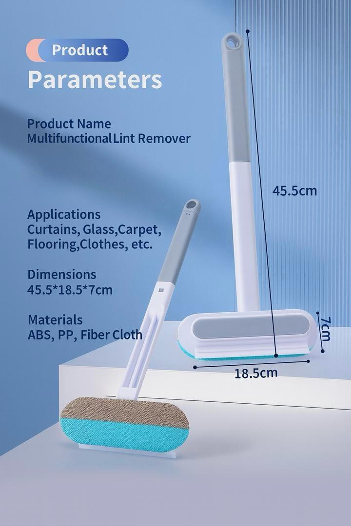 Multi-functional hair removal brush